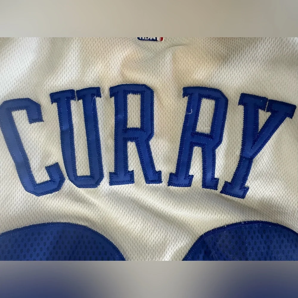 Adidas Men Golden State Warriors Stephen Curry Jersey Sz XL
